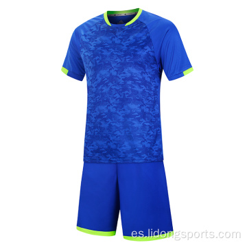 Set de camisas de entrenamiento de fútbol barato de alta calidad